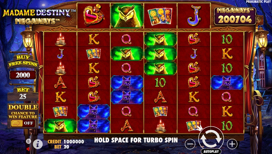 Madame Destiny ทดลองเล่นสล็อต Pragmatic Play สมัคร Slot PG