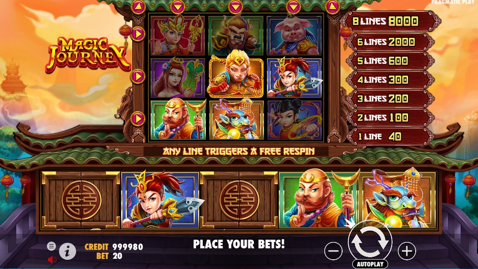 Magic Journey ทดลองเล่นสล็อต Pragmatic Play