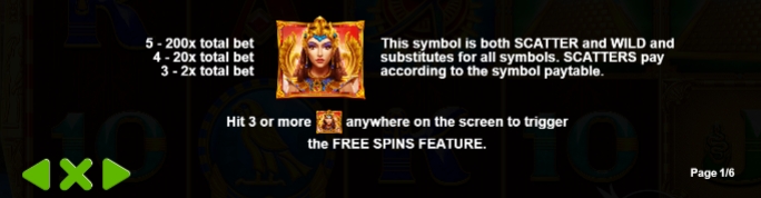 Mysterious Egypt ฟีเจอร์พิเศษของเกมสล็อต PP SLOT PG Slot เครดิตฟรี