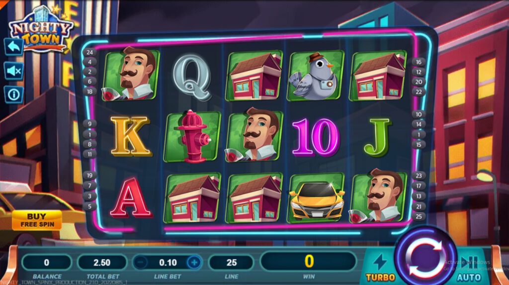 Nighty Town SPINIX Pgslot ทางเข้า