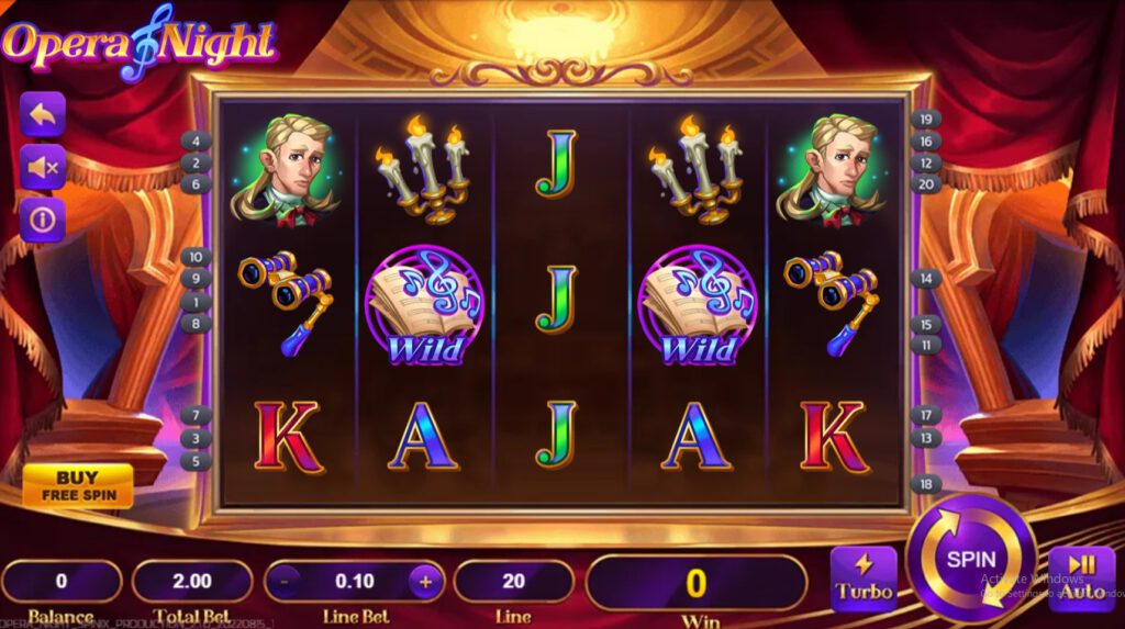 Opera Night SPINIX Pgslot ทางเข้า