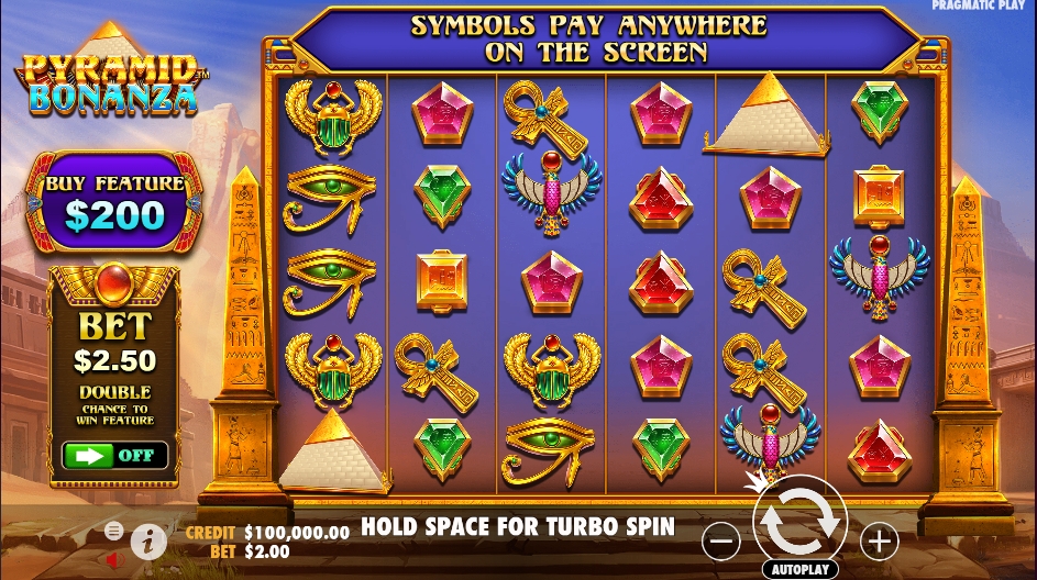 Pyramid Bonanza ทดลองเล่นสล็อต Pragmatic Play