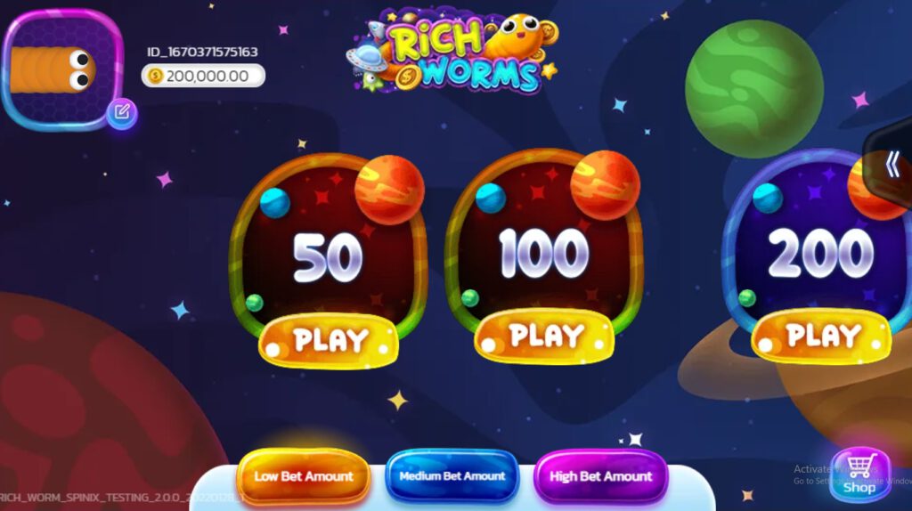 Rich Worms SPINIX PGSLOT ทางเข้า