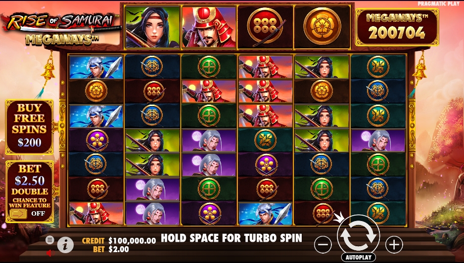 Rise of Samurai Megaways ทดลองเล่นสล็อต Pragmatic Play