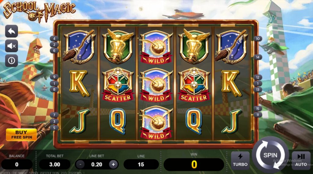 School Of Magic SPINIX PGSLOT ทางเข้า
