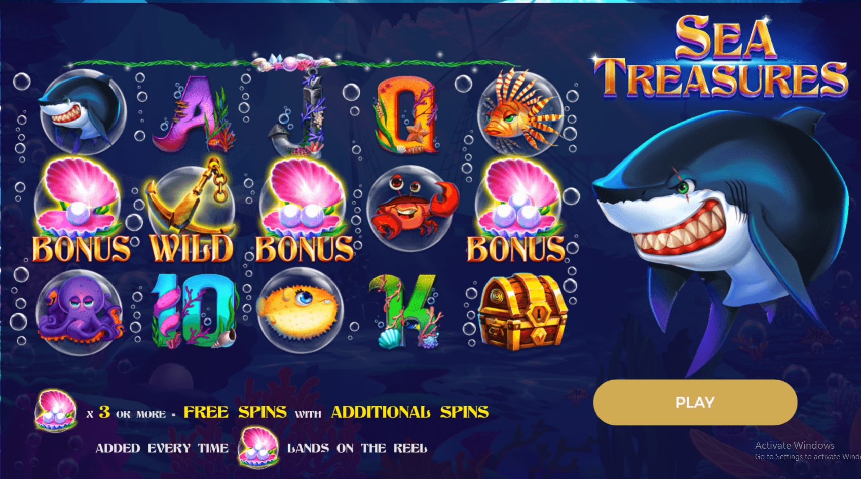 Sea Treasures Dragon Gaming pgslot-slot เข้าสู่ระบบ