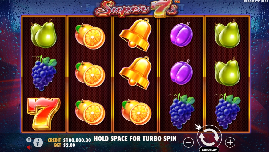 Super 7 ทดลองเล่นสล็อต Pragmatic Play สมัคร Slot PG