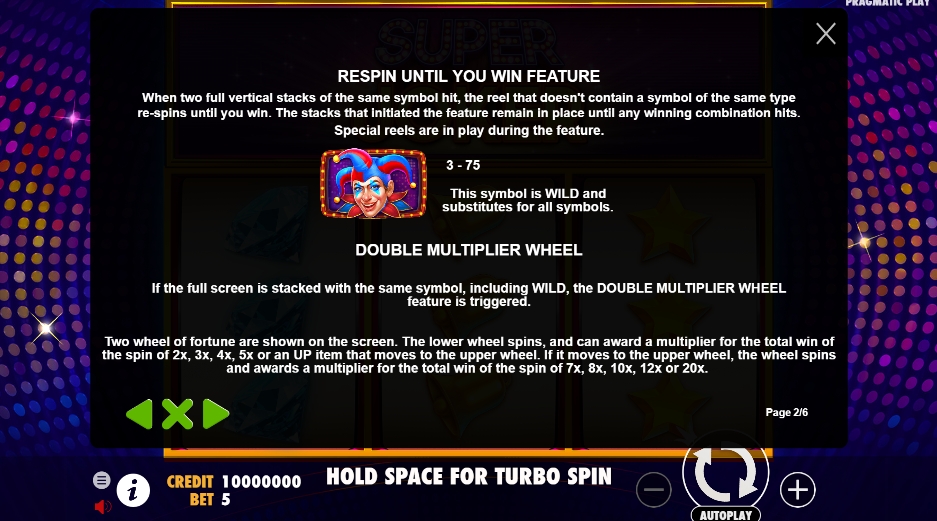 Super Joker Pragmatic Play PG SLOT ทดลองเล่น