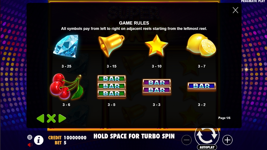 Super Joker Pragmatic Play PG SLOT ฟรีเครดิต