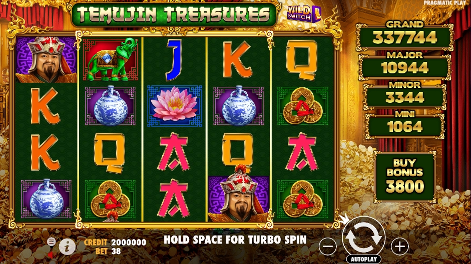 Temujin Treasures ทดลองเล่นสล็อต Pragmatic Play