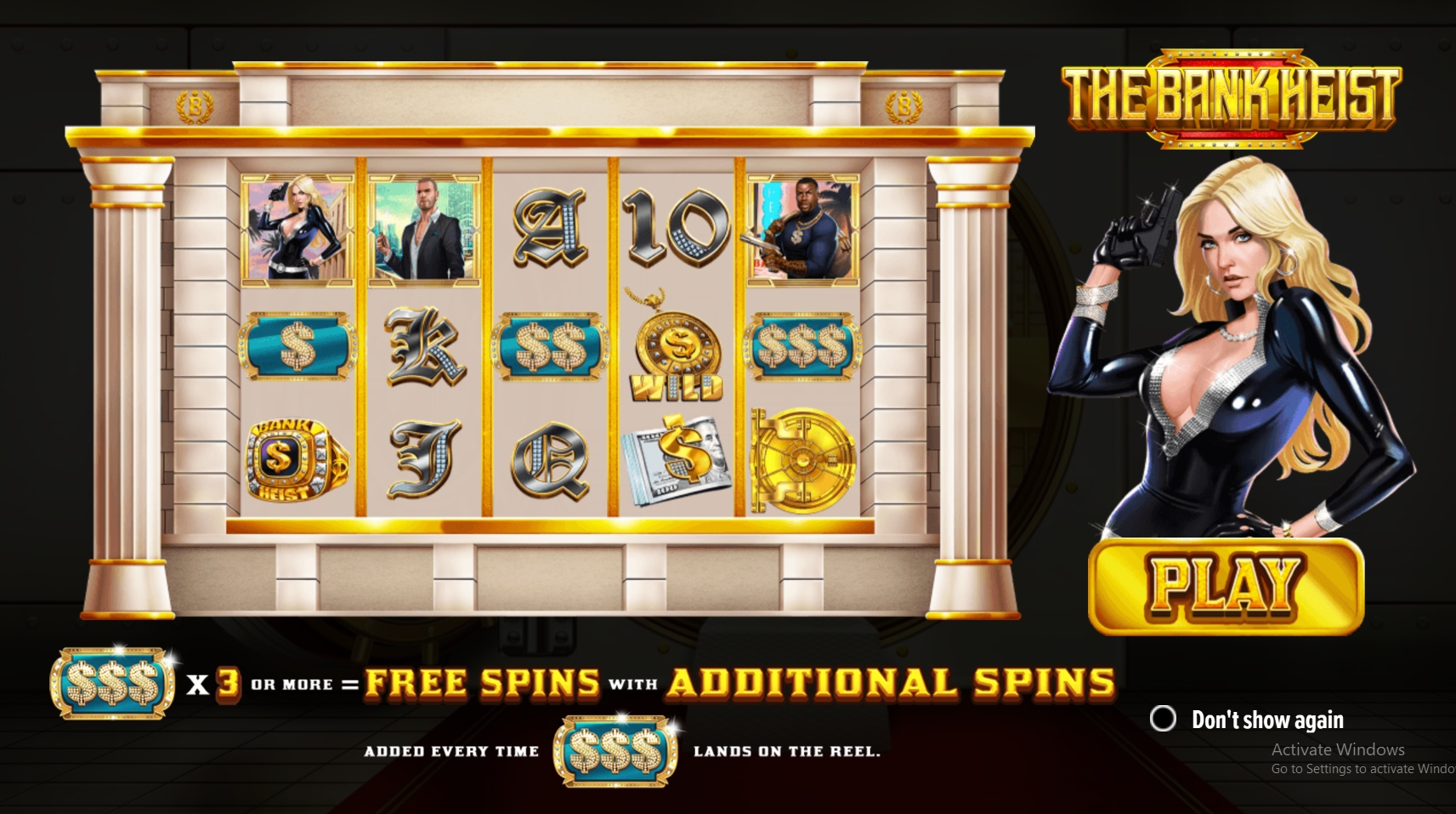 The Bank Heist Dragon Gaming pgslot-slot ทางเข้า