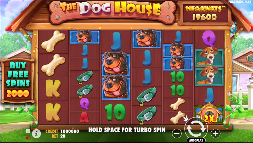 The Dog House Megaways ทดลองเล่นสล็อต Pragmatic Play