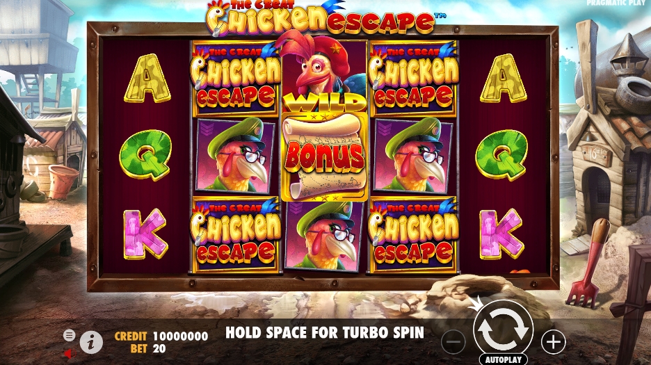 The Great Chicken Escape ทดลองเล่นสล็อต Pragmatic Play