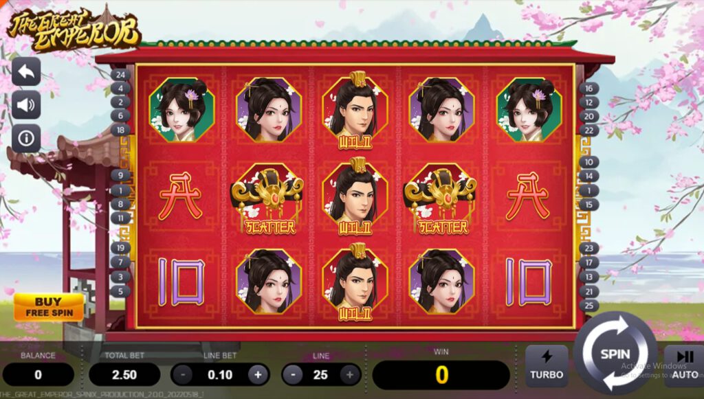 The Great Emperor SPINIX PGSLOT เข้าสู่ระบบ