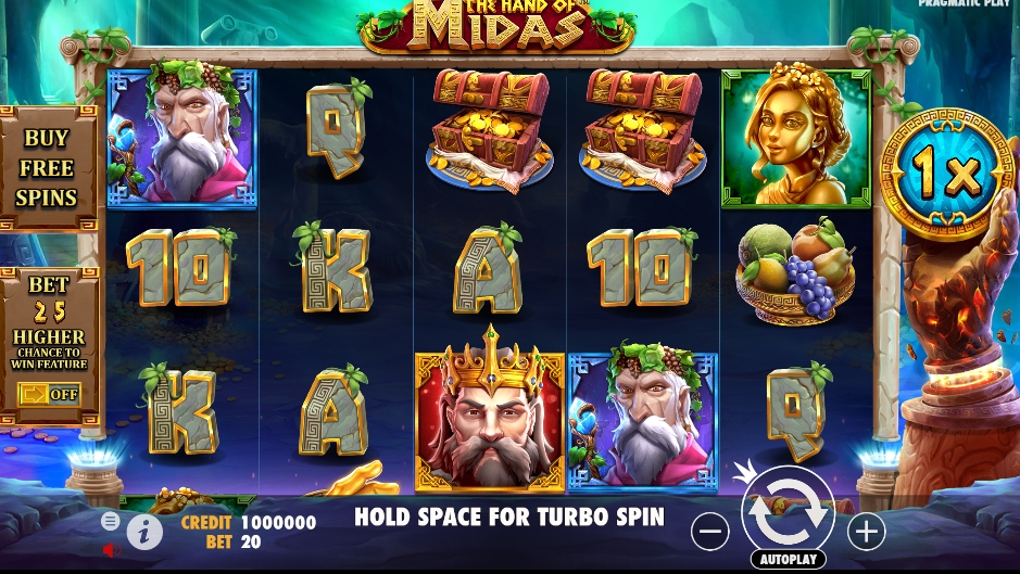 The Hand of Midas ทดลองเล่นสล็อต Pragmatic Play