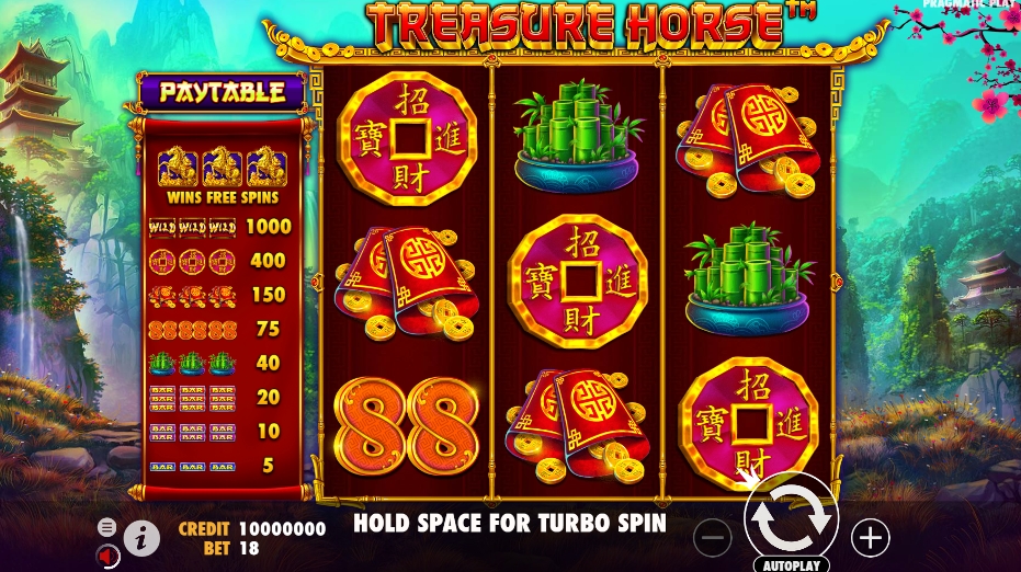 Treasure Horse ทดลองเล่นสล็อต Pragmatic Play