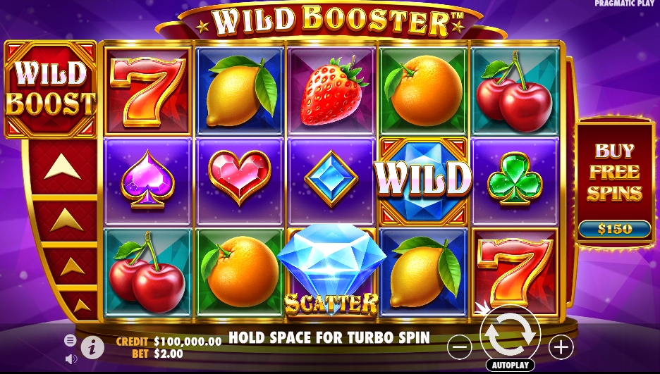 Wild Booster ทดลองเล่นสล็อต Pragmatic Play