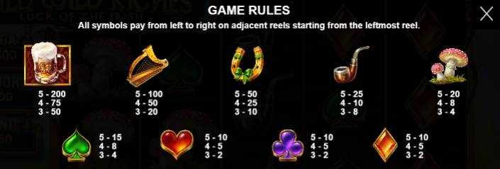 Wild Wild Riches กฎระเบียบเกม PP SLOT PG Slot Auto