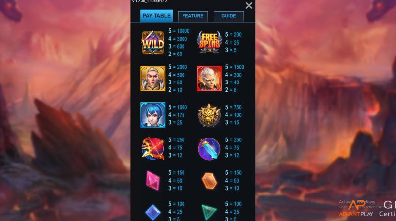 3 Warlords Advantplay pgslot-slot ฟรีเครดิต