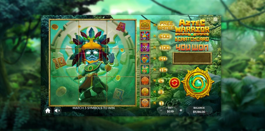 Aztec Warrior Scratchcard Dragongaming pgslot-slot ทางดข้า