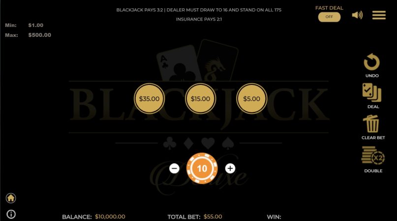 Blackjack Deluxe Mannaplay pgslot-slot ทางเข้า