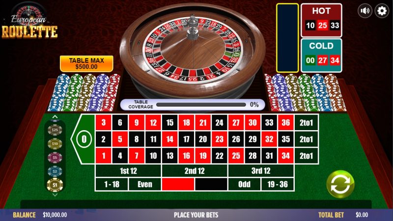European Roulette Drgon gaming ทางเข้า