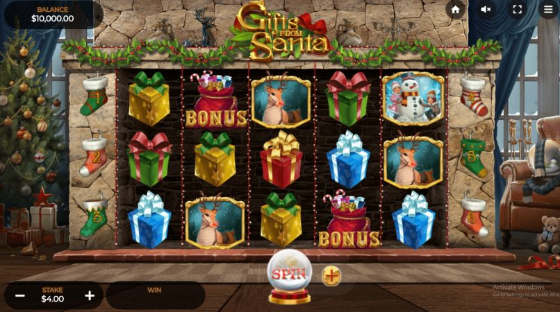 Gifts from Santa Dragon Gaming pgslot-slot ทดลองเล่น