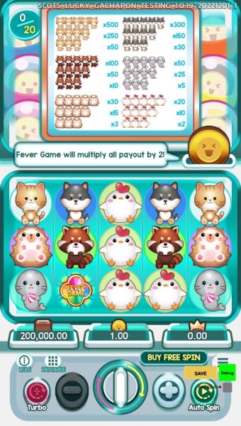 Lucky Gachapon SPINIX Pgslot ทดลองเล่น
