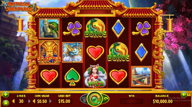 Mythical Creatures dragon gaming pgslot-slot เว็บตรง