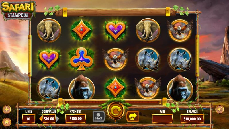 Safari Stampede Dragongaming pgslot-slot เว็บตรง