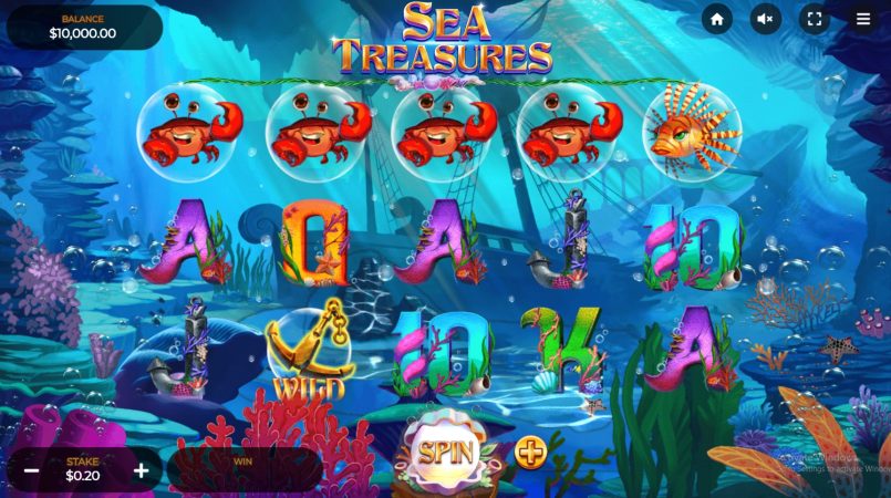 Sea Treasures Dragon Gaming pgslot-slot ทางเข้า