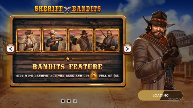 Sheriff vs. Bandits Dragongaming pgslot-slot ทางเข้า