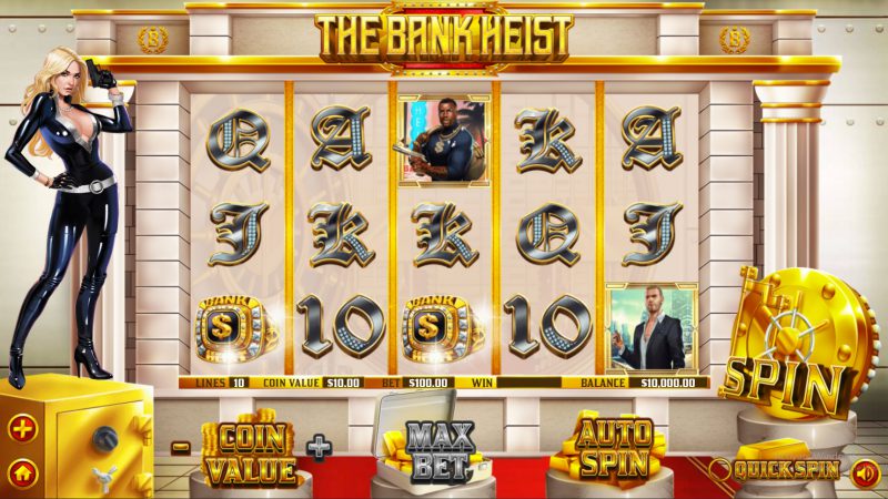 The Bank Heist Dragon Gaming pgslot-slot สมัครสมาชิก