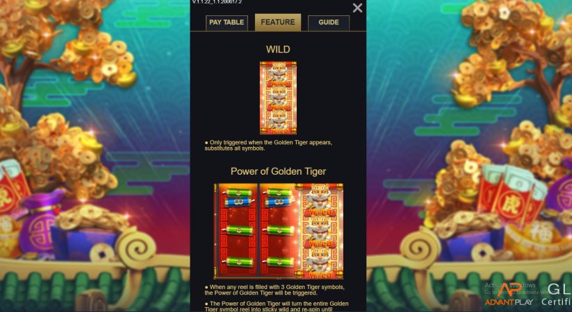 Tiger on Gold Advantplay pgslot-slot ฟรีเครดิต