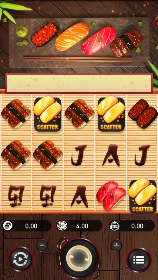 สรุปเกม Ambslot : ซูชิชั้นเลิศ